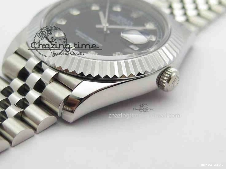 0501 DateJust II 41mm BP Maker Best Edition Black Diamonds Dial On New Version Jubilee Bracelet A Popular 3618
